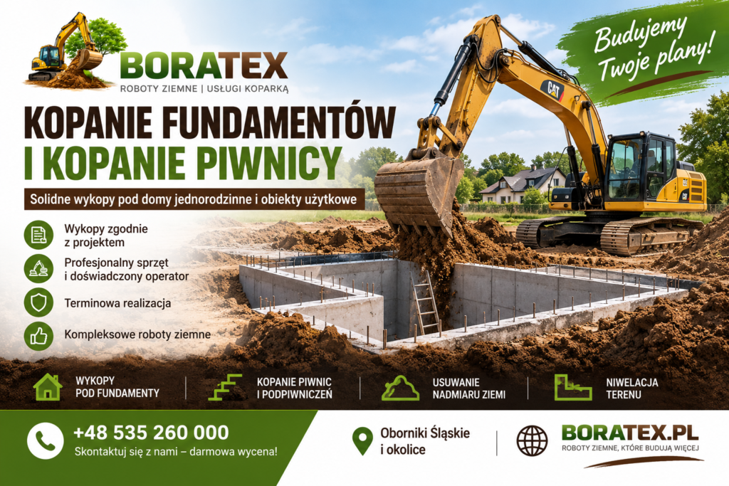 kopanie fundamentów
