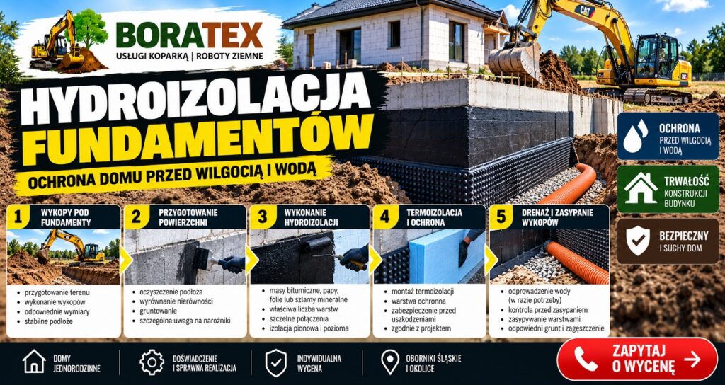 Hydroizolacja fundamentów