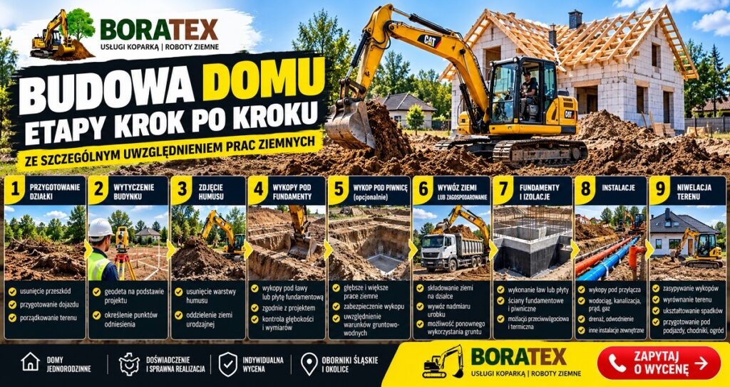 budowa domu Oborniki Śląskie